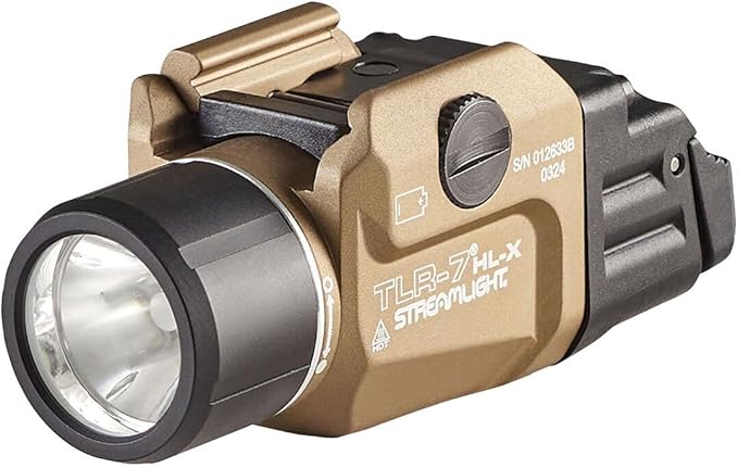 Streamlight TLR-7 HL-X Weapon-Mounted Light (FDE)