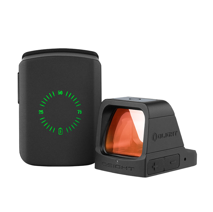 Osight 3 MOA Red Dot with Magnetic Charging Cover (BLACK) - USED